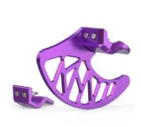 Fit For Sur-Ron X S L1E X160 X260 Front Brake Disc Guard & Fork Leg Guards Rear Brake Disc Cover(Purple 2)