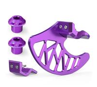 Fit For Sur-Ron X S L1E X160 X260 Front Brake Disc Guard & Fork Leg Guards Rear Brake Disc Cover(Purple 3)