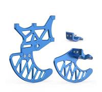 Fit For Surron Light Bee X S L1E Front Rear Brake Disc Guard Brake Disc Shield(Front Rear Blue)