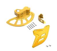 Fit For Suzuki DRZ400 DR-Z 400 2005-2024 Motorcycle Front Rear Brake Disc Guard Front Disc Guard(Front Rear yellow)