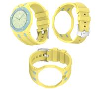 Fit for Swatch AP Royal Pop Watch Band, 2-in-1 Shockproof Protective Frame + Silicone Sport Strap, Convert Your Pocket Watch to Wristband