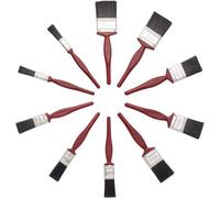 Fit For The Job 10 Pc Mixed Sizes Paint Brush Set For A Smooth Finish With Emulsion