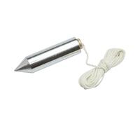 Fit For The Job 2 inch (50mm) Heavy Duty Steel Plumb Bob and Line