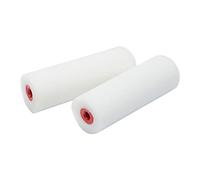 Fit For The Job 2 pack 4 inch Foam Mini Rollers for DIY Painting with Gloss and Satin Paints, Gives A Smooth Finish on Skirting Boards, Window Sills, Panel Doors, Cabinets, Metal and More, 4" 100mm