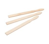 Fit For The Job 3 Pack 300mm (12") Wooden Paint Stirrers Mixing Sticks for Fast, Effective Hand Mixing of Up to 10 Litre Tins of Paint & Woodstains - Mixes Colour Streaks in, Gives Even Consistency
