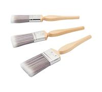 Fit For The Job 3 piece Diamond DIY Paint Brush Set For A Smooth Finish