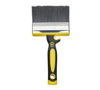 Fit For The Job 4 Inch Masonry Block Brush, Use With Smooth & Textured Masonry Paints On Brick, Breeze Block, Render, Pebbledash