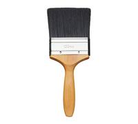 Fit For The Job 4 inch Professional Paint Brush For A Smooth Finish Painting with Emulsion, Gloss and Satin Paints on Walls, Ceilings, Furniture, Wood & Metal, 4" 100mm