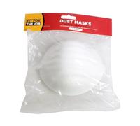 Fit For The Job 5 x Disposable Single Use Dust Masks for for Protection Against Non Toxic Dust and Powders
