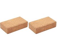 Fit For The Job Decorators Cork Hand Sanding Block For Better Grip, Extra Force and More Comfortable Working With Sandpaper, Wet & Dry, Aluminium Oxide And Other Abrasive Paper Sheets (Pack of 2)