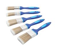 Fit For The Job No Bristle Loss 5 Piece DIY Paint Brush Set 1x 2" Brushes
