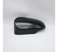 Fit For To-yota Yaris 2012 2013 2014 2015 2016 2017 2018 2019 Outside Rearview Mirror Cover Wing Door Side Mirror Shell Cap Housing,black Left