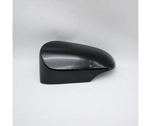 Fit For To-yota Yaris 2012 2013 2014 2015 2016 2017 2018 2019 Outside Rearview Mirror Cover Wing Door Side Mirror Shell Cap Housing,black Left