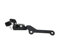 Fit For Trident 660 trident660 2021 2022 Helmet Lock Mount Hook 7 colors Side Anti-theft Security Alloy with 2 Keys(Black)