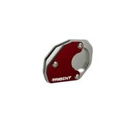Fit For Trident 660 TRIDENT660 2021 2022 Motorcycle Aluminium Kickstand Foot Side Stand Extension Pad Support Plate Black Red(clor4)