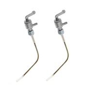 Fit For Vespa Piaggio Ciao SC PX FL P 50 Boxer Bravo Boss 2 Pcs Motorcycle Fuel Tank Valve Switch Motorcycle Fuel Valve Switch Shut Off