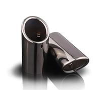 Fit For volvo v40 2012 2013, Exhaust Tips, Stainless steel exaust tip, muffler tips, Car modification, Silver/Baked Blue/Black