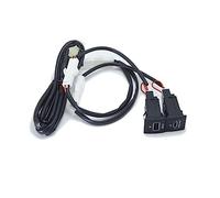 Fit For VW Fit For Golf 6 Fit For Jetta 5 MK5 Fit For Scirocco 06-14 Car USB Charger Socket PD Quick Charge QC3.0 Cigarette Lighter Interface Adapter Button (Color : One Belt Two PD)