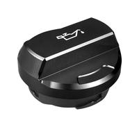 Fit For VW Golf MK7/7.5 Passat B8 Tiguan MK2 Jetta Fit For Audi A3 A1 S3 8V EA888 Gen3 Engine Oil Filler Cover Fuel Tank Cap(Black)