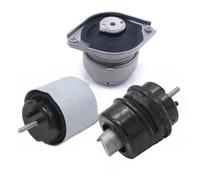 FIt for VW Phaeton 3D1 3D2 3D3 3D4 3D6 3.0 V6 TDI 4Motion 3D0199381S 3D0199381AA 3D0399151ASSets Engine Motor Mount Engine Motor Mounta Engine Mount Set(3pcs per Sets)