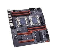 Fit For X99 Dual CPU Gaming Motherboard Set With E5 V3/V4 And 4 * 16GB OR 8 * 16GB DDR4 Ram 2400mhz Support USB3.0 SATA3. M.2 NVME motherboard