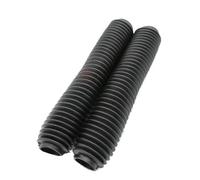 Fit For XR250 KLX250 DRZ250 TTR250 KDX200/250 Modified Front Shock Absorption Absorber Fork Suspension Damping Motorcycle Fork Cover Gaiters Fork Guards(Black)