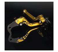 Fit for Y-a-m-a-h-a MT09 MT-09 MT 09 2021 2022 2023 CNC Motorcycle Adjustable Short/Long Brake Clutch Lever Accessories(Golden 177mm)