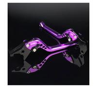 Fit for Y-a-m-a-h-a- XT600 XT 600 XT660X XT660R XT660S 1984 1985 1986 1987 1988-2016 Motorcycle Adjustable Brake Clutch Lever Accessories(Purple 177mm)