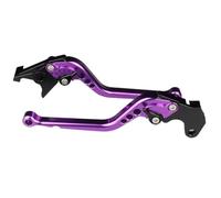 Fit for Y-a-m-a-h-a YFM 700 Raptor 700R 2007-2025 2008 2009 2010 2011 2012 2013 2014 Motorcycle Brake Clutch Levers Aluminum(Long Purple)