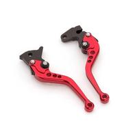 Fit for Y-a-m-a-h-a YFM 700 Raptor 700R 2007-2025 2008 2009 2010 2011 2012 2013 2014 Motorcycle Brake Clutch Levers Aluminum(Short Red)