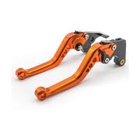 Fit for Y-a-m-a-h-a YFM700 Raptor 700R 700 YFM700R 2000 2001 2002 2003 2004 2005 2006 Motorcycle Adjustable Brake Clutch Levers Handle(Orange 147mm)