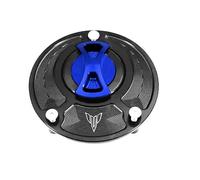 / Fit For YAMAHA MT07 MT09 MT-07 FZ07 09 MT-09 SP MT 07 09 MT10 MT03 Keyless Motorcycle Fuel Gas Tank Cap Cover Gas Fuel Tank(Blue)