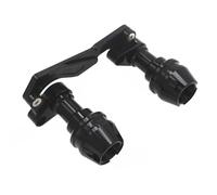 Fit For YAMAHA NMAX155 NMAX125 NMAX 2020-2025 Exhaust Pipe Falling Protection Anti Drop Front Axle Fork Protector Motorcycle Frame Sliders Anti Crash Protector(After Black)