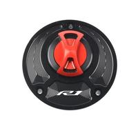 / Fit For Yamaha YZF R1 R1M R7 R6 R15 R15M R3 Fuel Gas Tank Cover Quick Release Rotate Aluminum Oil Cap Racing Motorcycle Accessories Gas Fuel Tank(R1 Red)