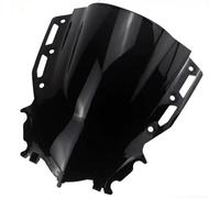 Fit For Yamaha YZF R15 V4.0 2021 2022 2023 YZFR15 M V4 R15M 2024 R125 Windscreen Screen Motorcycle Double Bubble Windshield(Black)