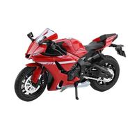 Fit for YZF-R1 1:12 alloy die-cast motorcycle model car sound and light off-road toy does not include batteries(Red)