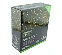 Fit & Forget Battery 600 LED String : Timer : Multifunction : Indoor/Outdoor : Warm White 6816008GWW