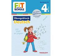 Fit für die Schule: Übungsblock Deutsch 4. Klasse