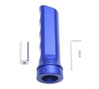 Fit Handbrake Sleeve Cover in Aluminum Alloy for Stylish Aesthetics and Enhanced Control (Blue)