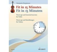 Fit in 15 Minutes violin Benjamin Bergmann Schott Music
