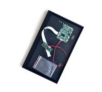 Fit LP156WHB LP156WHU Portable Matrix 15.6" 30-Pin EDP USB Micro Modification Kit Metal Case+Controller Board 1366 * 768 HDMI-Mini，Laptop Accessories(LP156WHU-TPD1 x Case)