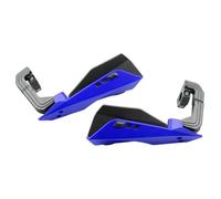 Fit Motorcycle Hand Guards Protector Cover for 22mm 7/8in Handlebars, Black ABS, 1 Pair