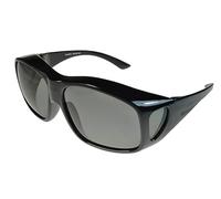 Fit-Over Sunglasses Polarised 3009PL Black/Smoke Extra Large XL