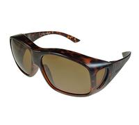 Fit-Over Sunglasses Polarised 3009PL Tortoiseshell/Brown Extra Large XL
