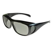Fit-Over Sunglasses Polarised 4599PP Black/Grey-Photochromic Medium Size