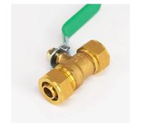 Fit Pex-AL-Pex Tube I.DxO.D 12x16mm Brass Equal Ball