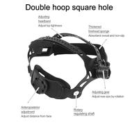 Fit Replacement Headgear for Miller Welding Hood Helmets, Adjustable ABS Plastic Welding Helmet Headband with Round and Square Hole Options