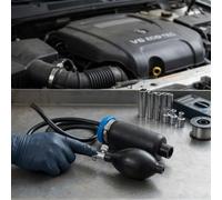 Fit Smoke Adapter for Vacuum and Fuel Systems Fit Smoke Adapter | Fits round oval square ports, for versatile compatibility, ideal for hard-to-reach angles, small cars trucks