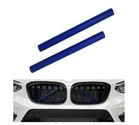 Fit suitable for BMW G01 G02 G05 G06 G07 G30 G38 G32 Front Grill Inserts Trims Stripes Clips Cover Blue Bar V Brace