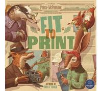 AEG Board Game Fit to Print – English – Ages 10+ – 1–6 Players – 15–30 min – Brand New Sealed